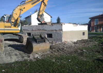 Hausabbruch Arbeiten